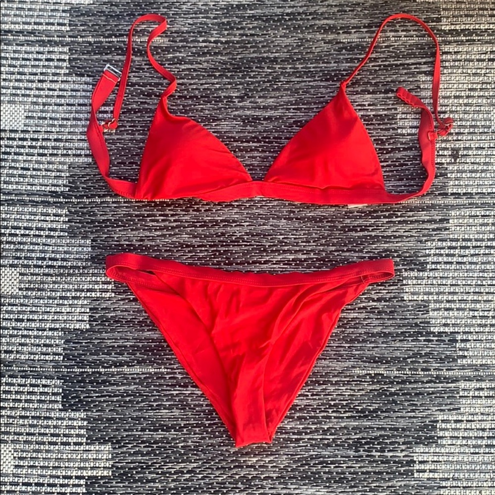 Red bikini